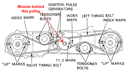 Honda valkyrie timing belt cover #3